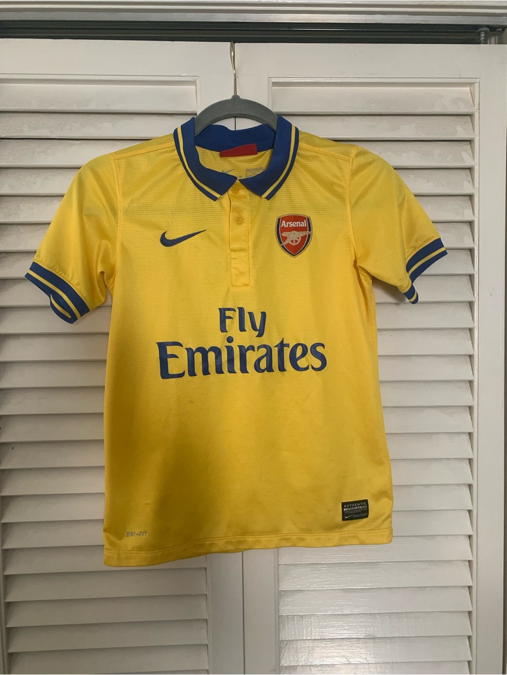 Arsenal Gunners Henry 14 English Premier League Nike soccer jersey